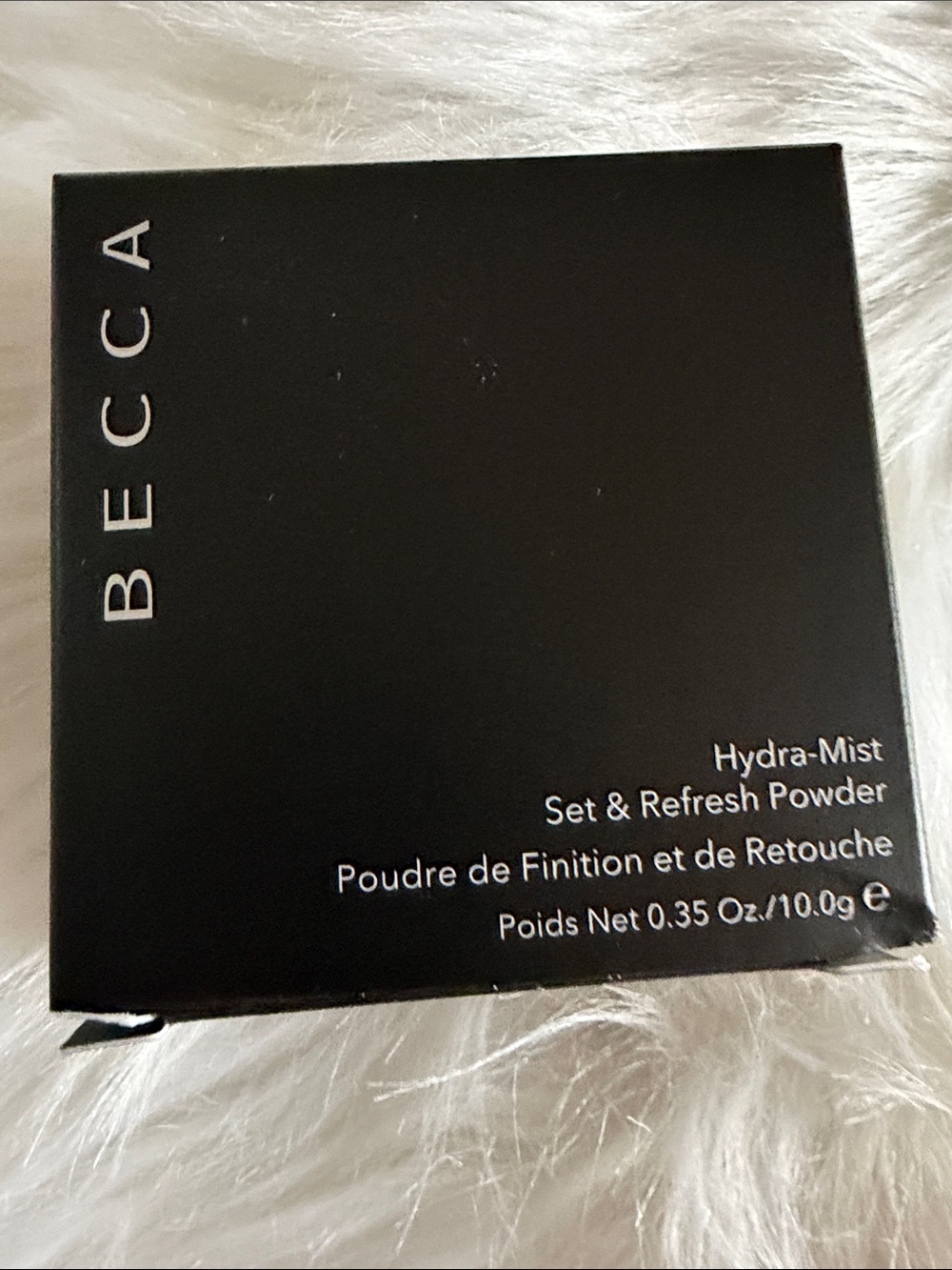 BECCA Hydra-Mist Set & Refresh Powder — Black Compact Case